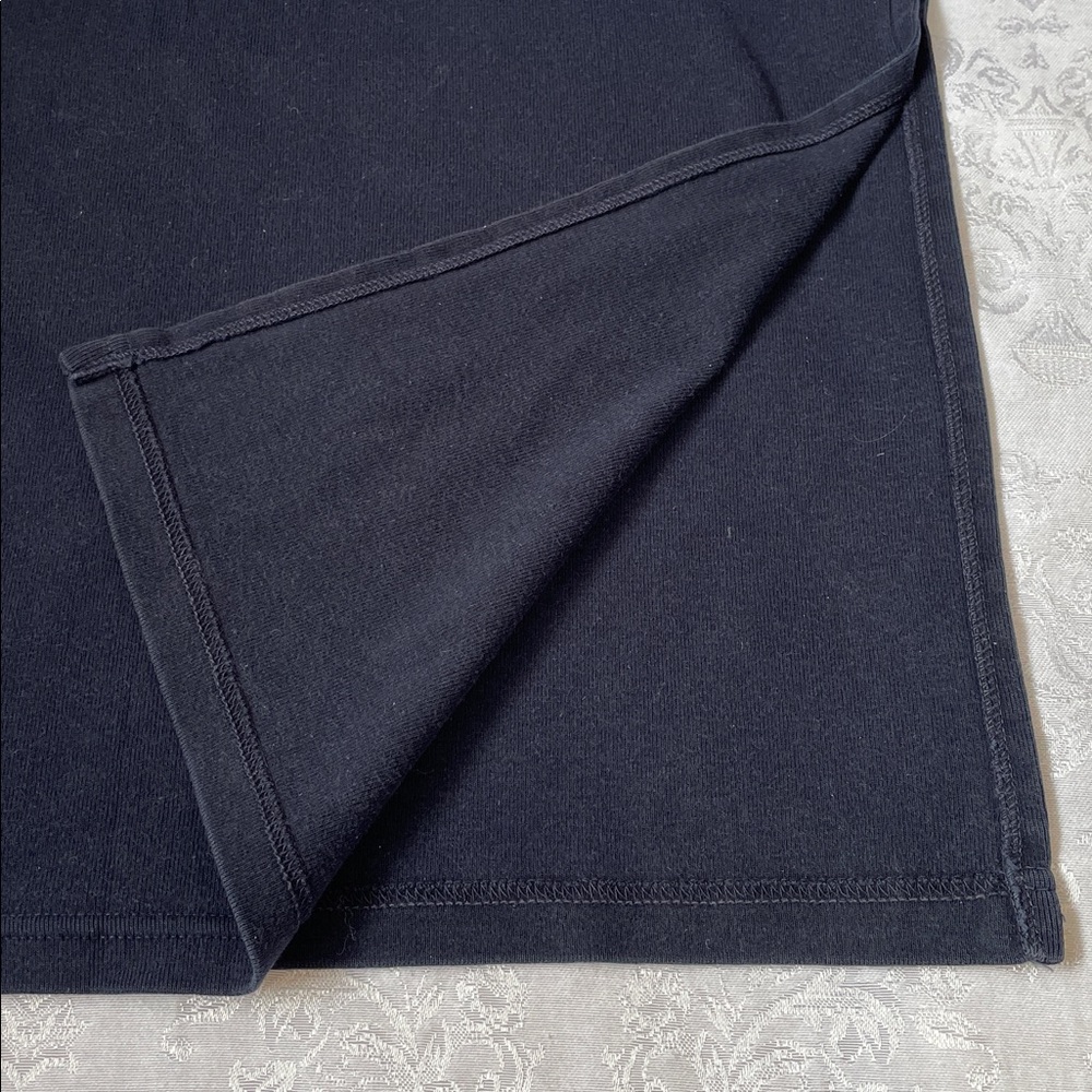 Willi Smith Navy Sleeveless Tank Dress with Pocket.  Size PL - Picture 2 of 3